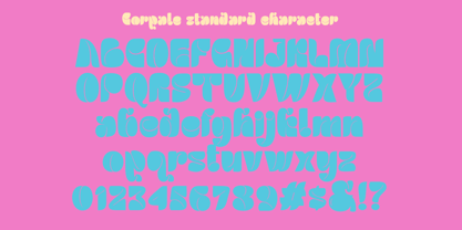 Corpale Font Poster 3