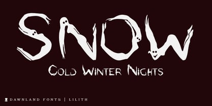 Lilith Font Poster 1