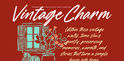 Letter Grace Font Poster 13