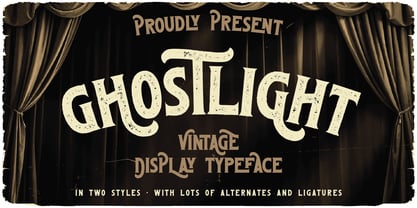 Ghostlight Font Poster 1