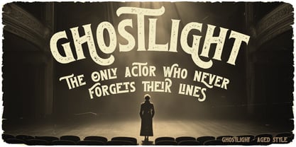 Ghostlight Font Poster 4
