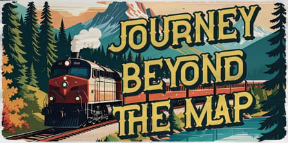 Grand Trunk Font Poster 2