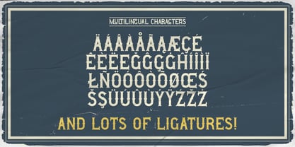 Grand Trunk Font Poster 5