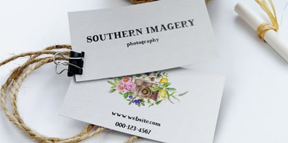 Magnolia Tree Serif Font Poster 7