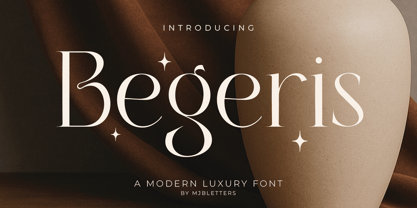 Begeris Font Poster 1