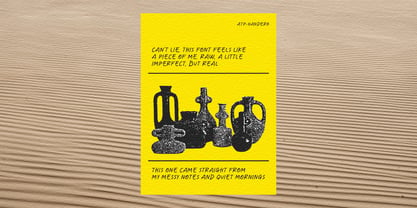 ATP Handero Font Poster 7