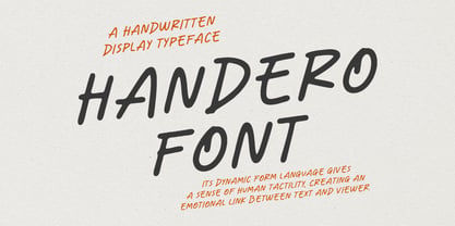 ATP Handero Font Poster 1