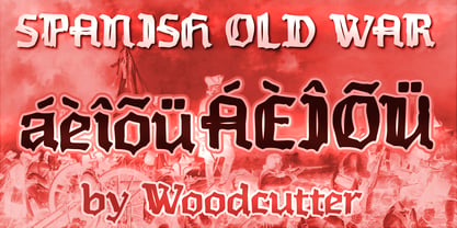 Spanish Old War Font Poster 5