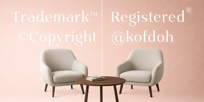 Kofdoh Font Poster 9