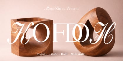 Kofdoh Font Poster 1