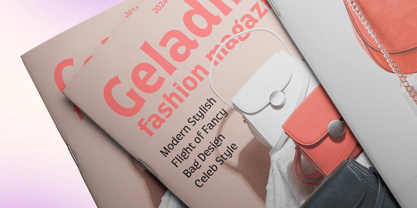 Geladine Font Poster 11
