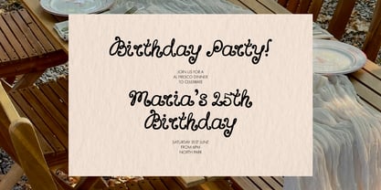 Wild Flora Font Poster 9