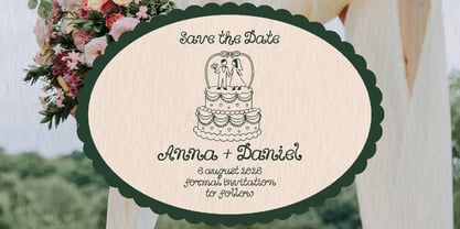 Wild Flora Font Poster 4