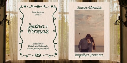 Wild Flora Font Poster 5