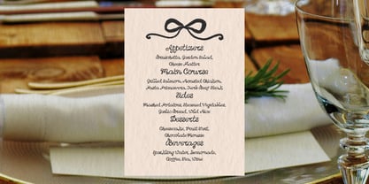 Wild Flora Font Poster 2
