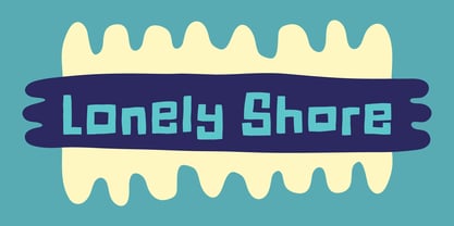 Lonely Shore Font Poster 1