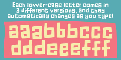 Lonely Shore Font Poster 3