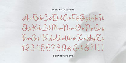 Grambell Saturn Font Poster 10