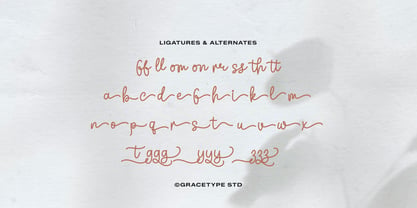 Grambell Saturn Font Poster 12