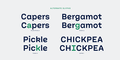 Picual Font Poster 5