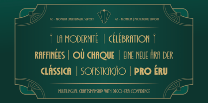 GC Neomilan Font Poster 15