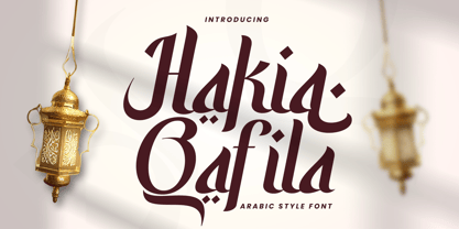 Hakia Qafila Font Poster 1