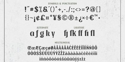 Orvegfk Font Poster 5