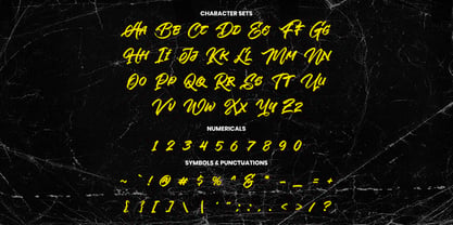 Letterpunk Font Poster 2