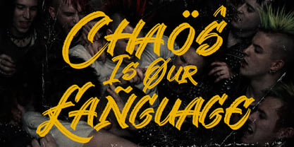 Letterpunk Font Poster 5