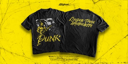 Letterpunk Font Poster 9