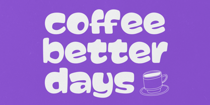 Chubby Gum Font Poster 11