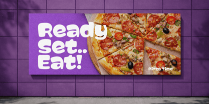 Chubby Gum Font Poster 8