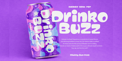 Chubby Gum Font Poster 4