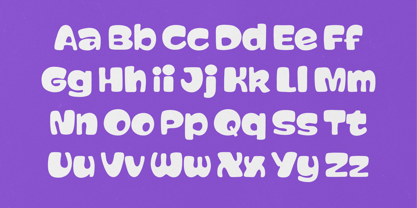 Chubby Gum Font Poster 14