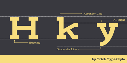 Zero Slab Font Poster 4