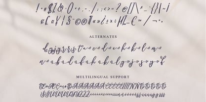 Aimecka Font Poster 2
