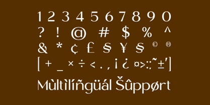 Miluno Font Poster 10