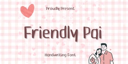 Friendly Pai Font Poster 1