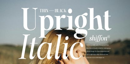 Shiffont Serif Font Poster 7