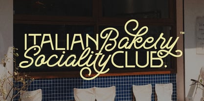 Ocean Charm Font Poster 5