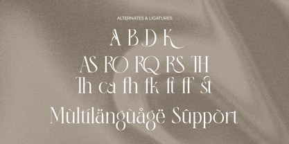 Kaeleya Font Poster 9