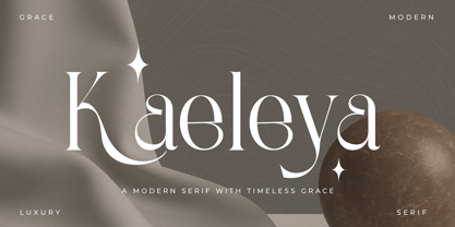 Kaeleya Font Poster 1