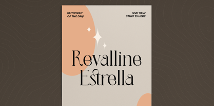 Kaeleya Font Poster 4