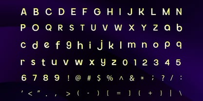 Felotta Font Poster 2