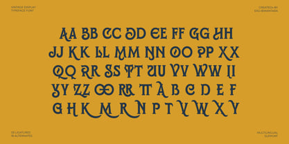 Romanest Font Poster 5