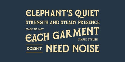 Romanest Font Poster 3