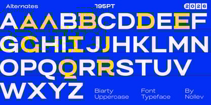 Biarty Font Poster 9
