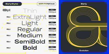 Biarty Font Poster 3