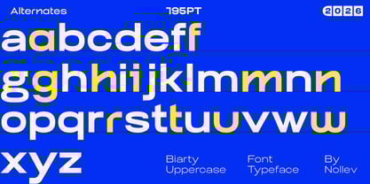 Biarty Font Poster 10