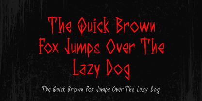 Chaotic Runes Font Poster 2